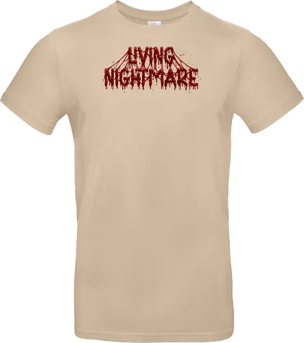 Living Nightmare - horror, blood, nightmare, creepy, gore, spooky, halloween, zombie, dark fantasy, death metal, scary, gothic, haunted, macabre, slasher - Standard T-Shirt