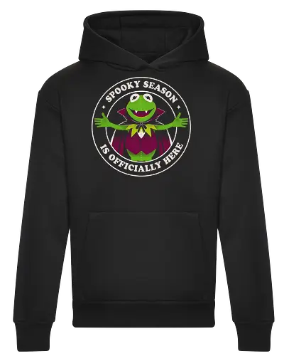 Spooky Season - aesthetic, halloween, spooky, scary, creepy, horror, vampire, monster, gothic, dark, macabre, occult, Paranormal, witch, ghost, fangs, night, autumn, fall, retro, vintage, cute, kawaii, funny, cartoon, fantasy, magic, haunted, boo, creature, illustration - Heavyweight Hoodie