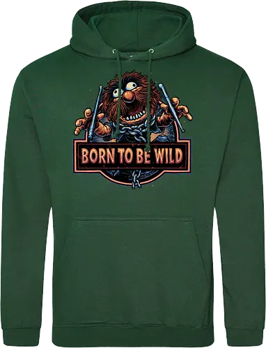 Born to be Wild - Musical, characters, comedy, puppet, TV show, wild - Standard Hoodie