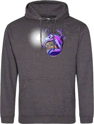 Monsta der Tiefe (Tiefseeangler) - Standard Hoodie