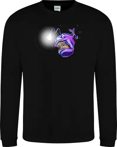 Monsta der Tiefe (Tiefseeangler) - Sweatshirt