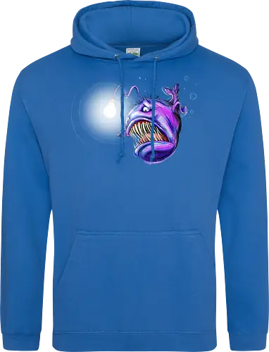 Monsta der Tiefe (Tiefseeangler) - Standard Hoodie