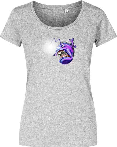 Monsta der Tiefe (Tiefseeangler) - Women T-Shirt
