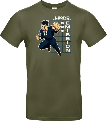 Leorio Paradinight - Hunter X Hunter - hxh, leorio, hunter x hunter, anime gift, jjk, jujutsu, anime, leorio paradinight - Standard T-Shirt