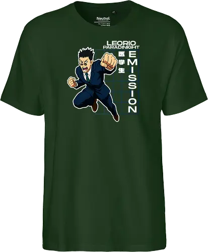 Leorio Paradinight - Hunter X Hunter - hxh, leorio, hunter x hunter, anime gift, jjk, jujutsu, anime, leorio paradinight - Fairtrade T-Shirt
