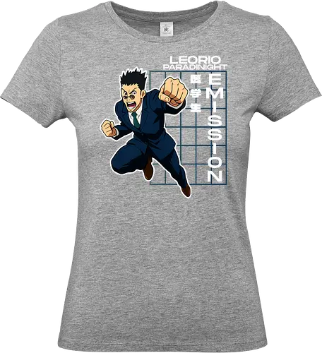 Leorio Paradinight - Hunter X Hunter - hxh, leorio, hunter x hunter, anime gift, jjk, jujutsu, anime, leorio paradinight - Standard T-Shirt (Women)