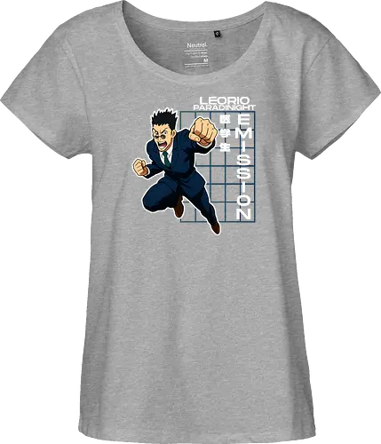 Leorio Paradinight - Hunter X Hunter - hxh, leorio, hunter x hunter, anime gift, jjk, jujutsu, anime, leorio paradinight - Fairtrade Girl Shirt