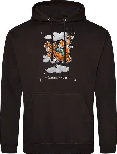 Quietschfidel. - Drache, Monsta, Monster, lustig, Cartoon - Standard Hoodie