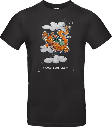 Quietschfidel. - Drache, Monsta, Monster, lustig, Cartoon - Standard T-Shirt
