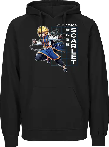 Kurapika - Hunter X Hunter - hxh, kurapika, hunter x hunter, anime gift, jjk, Pirate - Fairtrade Hoodie