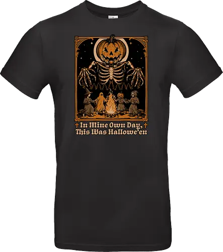 Halloween Medieval Dance - Halloween, Halloween Humor, Halloween Design, Halloween Art, Halloween Aesthetic, Halloween Pumpkin, Halloween Vibes, Spooky, Spooky Season, Creepy, Creepy Cute, Scary, Scary Art, Candy, Pumpkins, Pumpkin, Ghost, Jack-o-lantern, Jack O Lantern Design, Jack O Lantern, Witch, Skeleton, Skull, Forest, Dark, Night, Spirit, Dance, Dancing, Medieval - Standard T-Shirt
