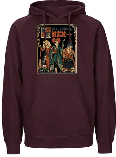 Medieval Witch Sisters - Medieval, Bewitched, Witches, Witchcraft, Witch, Sisters, Movies, Movie, 90s Movies, Old Movies, Classic Movies, Classic Movie, Horror, Horror Comedy, Comedy, Dark Fantasy, Fantasy, Adventure, Pumpkin, Ritual, Dark Ritual, Magic, Magical, Grimoire, Book, Broom, Broomstick, Cat, Black Cat, Potion, Skull, Skulls, Candle, Live Laugh Love, Laugh, Laughing, Quote, Brewing, Brewery, Halloween, Halloween Movie, Halloween Movies, Halloween Design, Halloween Art, Halloween Aesthetic, Halloween Vibes, Classic, Cult Classic - Fairtrade Hoodie