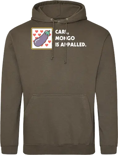 Mongo is Appalled - Dungeon crawler, Dungeon Crawler Carl, dcc, princess donut, mongo, litrpg, crawlers - Standard Hoodie
