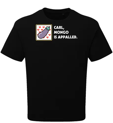 Mongo is Appalled - Dungeon crawler, Dungeon Crawler Carl, dcc, princess donut, mongo, litrpg, crawlers - Oversize T-Shirt