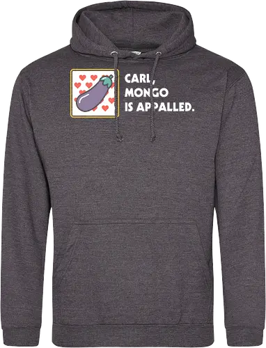 Mongo is Appalled - Dungeon crawler, Dungeon Crawler Carl, dcc, princess donut, mongo, litrpg, crawlers - Standard Hoodie