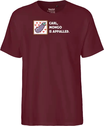 Mongo is Appalled - Dungeon crawler, Dungeon Crawler Carl, dcc, princess donut, mongo, litrpg, crawlers - Fairtrade T-Shirt