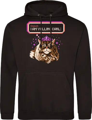 Donut I AM YELLING CARL - Donut, I AM YELLING CARL, dungeon crawler carl - Standard Hoodie