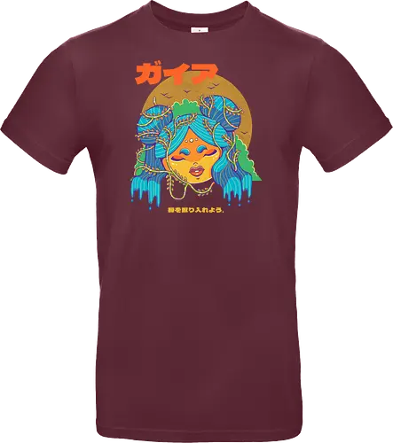 MOTHER NATURE - nature, earth, planet, green, gaia, mother nature, plants - Standard T-Shirt