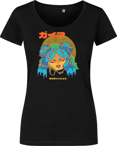 MOTHER NATURE - nature, earth, planet, green, gaia, mother nature, plants - Women T-Shirt