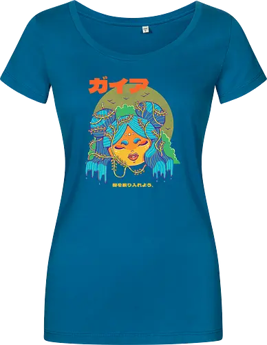 MOTHER NATURE - nature, earth, planet, green, gaia, mother nature, plants - Women T-Shirt