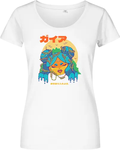 MOTHER NATURE - nature, earth, planet, green, gaia, mother nature, plants - Women T-Shirt