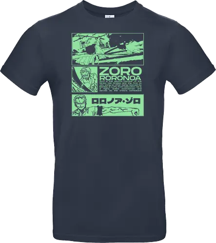 Zoro Roronoa - Straw Hat Pirates Swordman - one, piece, zoro, roronoa, anime, anime gift, jjk, pirate - Standard T-Shirt