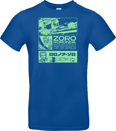 Zoro Roronoa - Straw Hat Pirates Swordman - one, piece, zoro, roronoa, anime, anime gift, jjk, pirate - Standard T-Shirt