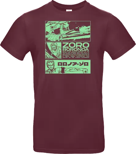 Zoro Roronoa - Straw Hat Pirates Swordman - one, piece, zoro, roronoa, anime, anime gift, jjk, pirate - Standard T-Shirt