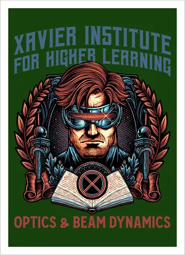 Optics and Beam Dynamics - Comics, comic book, movie, superhero, mutant, character, action, sci-fi - Artprint