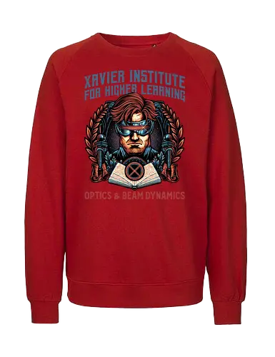 Optics and Beam Dynamics - Comics, comic book, movie, superhero, mutant, character, action, sci-fi - Fairtrade Sweatshirt