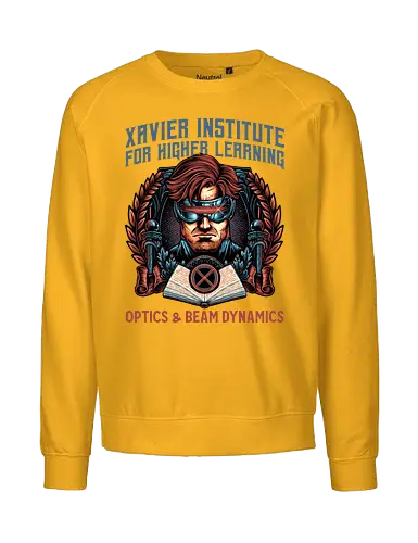 Optics and Beam Dynamics - Comics, comic book, movie, superhero, mutant, character, action, sci-fi - Fairtrade Sweatshirt