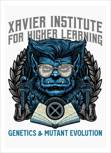 Genetics and Mutant Evolution - Comics, comic book, movie, superhero, mutant, character, action, sci-fi - Artprint