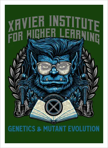 Genetics and Mutant Evolution - Comics, comic book, movie, superhero, mutant, character, action, sci-fi - Artprint