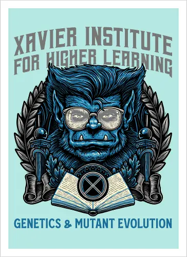 Genetics and Mutant Evolution - Comics, comic book, movie, superhero, mutant, character, action, sci-fi - Artprint