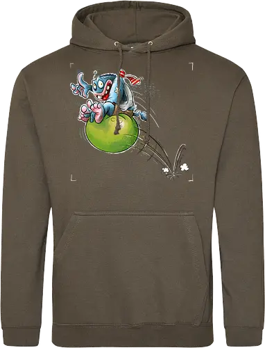 Hüpfball. - Monster, Monsta, Hüpfball - Standard Hoodie