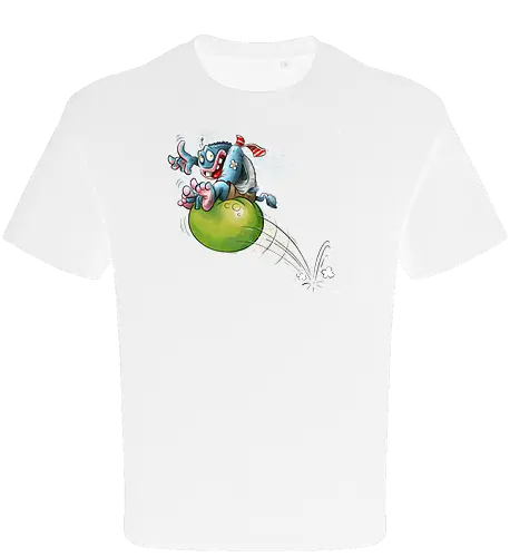 Hüpfball. - Monster, Monsta, Hüpfball - Oversize T-Shirt