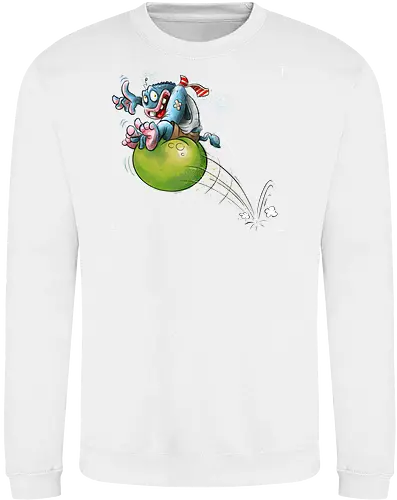 Hüpfball. - Monster, Monsta, Hüpfball - Sweatshirt