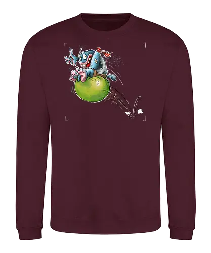 Hüpfball. - Monster, Monsta, Hüpfball - Sweatshirt