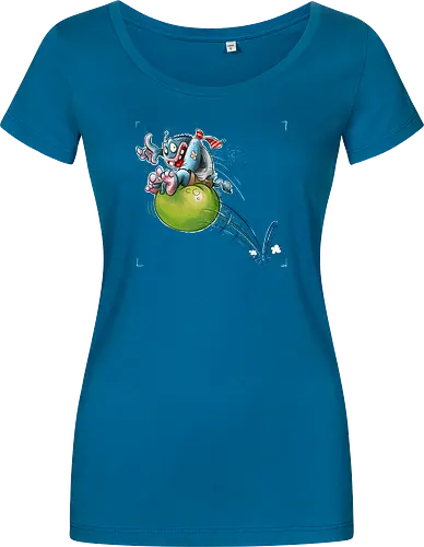 Hüpfball. - Monster, Monsta, Hüpfball - Women T-Shirt