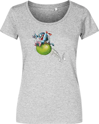 Hüpfball. - Monster, Monsta, Hüpfball - Women T-Shirt