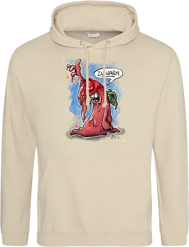 Zu warm. - Monsta, Monster, Hitze, Sommer, warm - Standard Hoodie