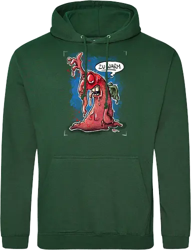Zu warm. - Monsta, Monster, Hitze, Sommer, warm - Standard Hoodie