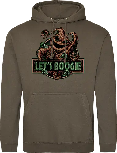 Let’s Boogie - Movie, animated, animation, horror, Halloween, creature, character, fantasy - Standard Hoodie
