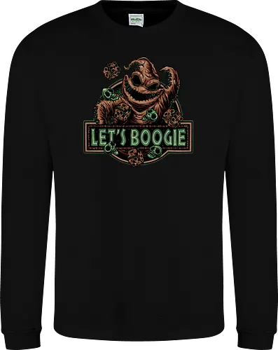 Let’s Boogie - Movie, animated, animation, horror, Halloween, creature, character, fantasy - Sweatshirt