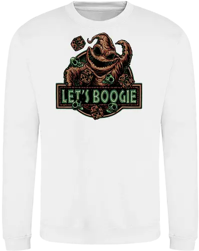 Let’s Boogie - Movie, animated, animation, horror, Halloween, creature, character, fantasy - Sweatshirt
