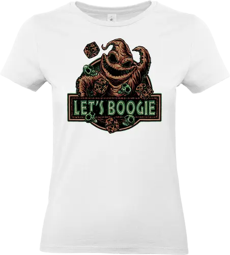Let’s Boogie - Movie, animated, animation, horror, Halloween, creature, character, fantasy - Standard T-Shirt (Women)