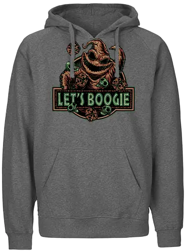 Let’s Boogie - Movie, animated, animation, horror, Halloween, creature, character, fantasy - Fairtrade Hoodie
