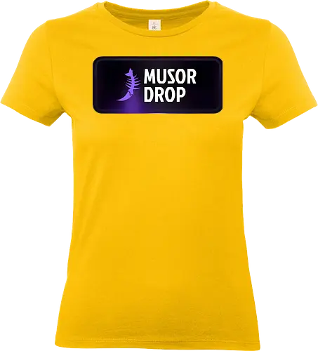 Musor Drop - Musor, Drop, Musor Drop - Standard T-Shirt (Women)