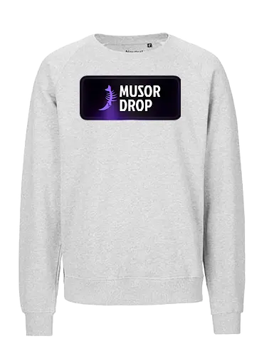 Musor Drop - Musor, Drop, Musor Drop - Fairtrade Sweatshirt