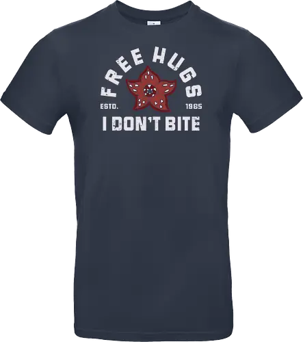 I Don't Bite - free hugs, funny, Strange, tv series, demogorgon, 80s, 90s, TV - Standard T-Shirt